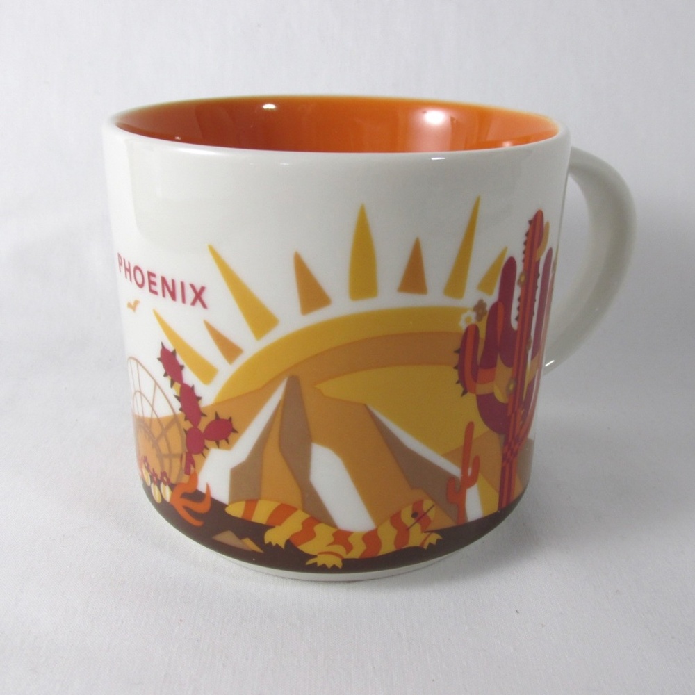 Starbucks Coffee Mug Phoenix Arizona You Are Here Collection Valley of the Sun